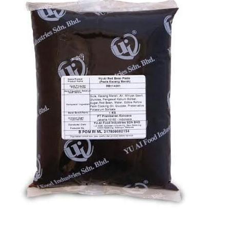 

Terlaris Yu-ai Red Bean Paste / Pasta Kacang Merah / kacang merah 1 kg