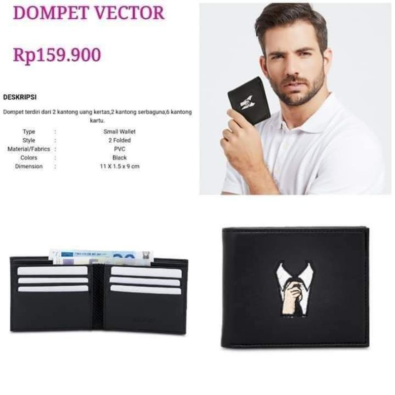 DOMPET VECTOR PRIA BY SOPHIE MARTIN