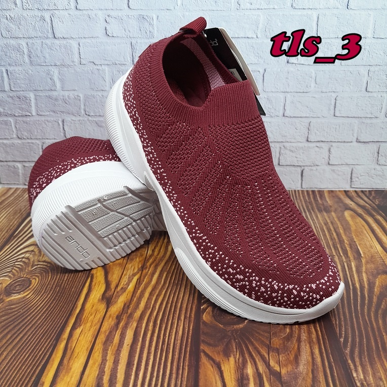 Sepatu Slip On Wanita Ando Naomi 37-40 Sepatu Sneaker Cewek