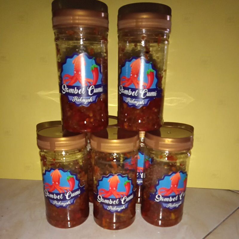 

sambel baby cumi asin