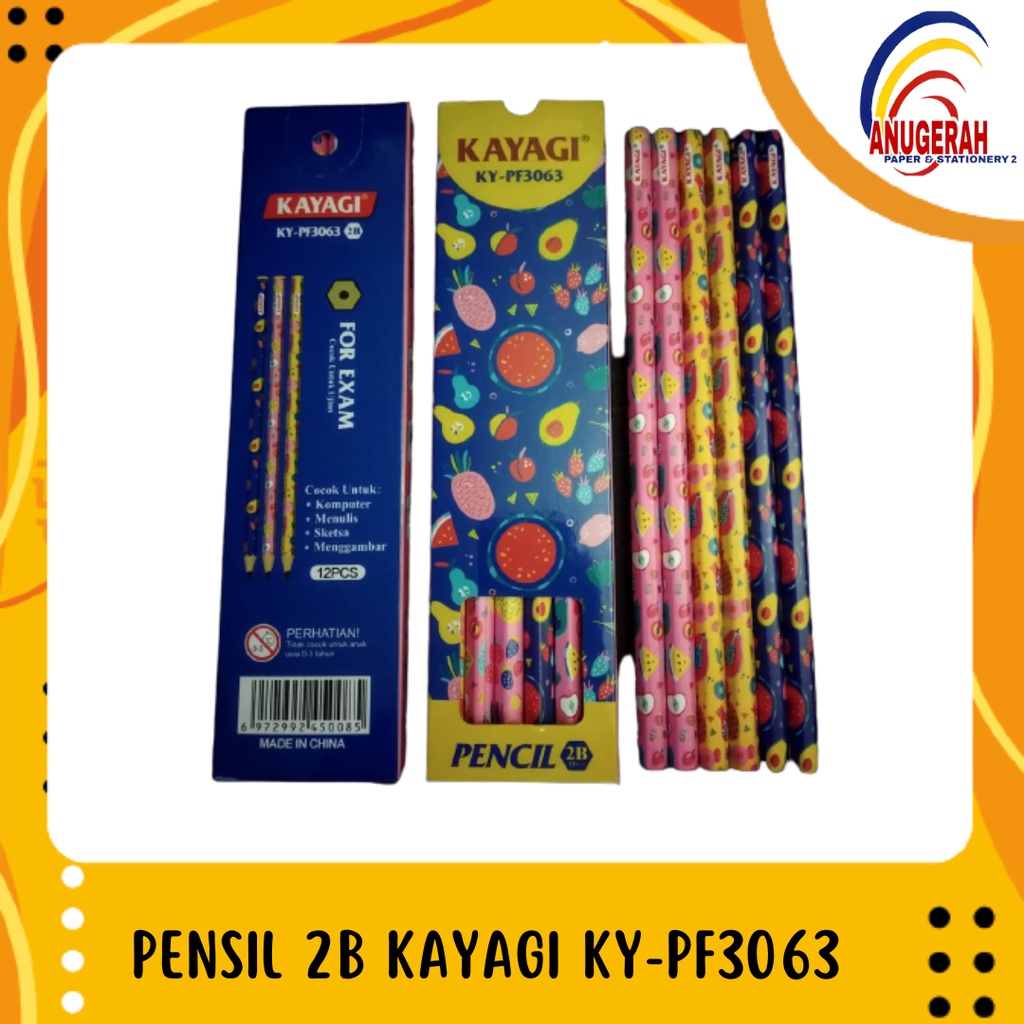 

PENSIL 2B KAYAGI KY-PF3063 (LSN)