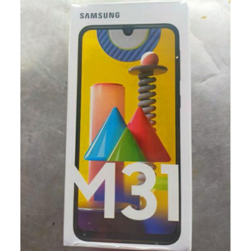 SAMSUNG M31 6/128 GB HITAM garansi resmi sein