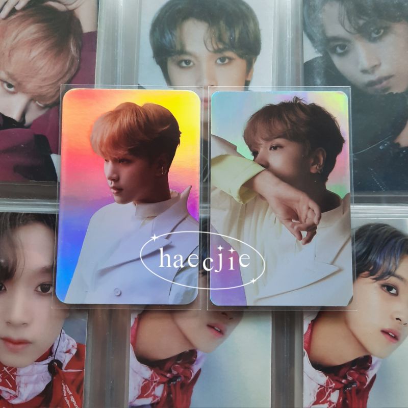 Official Photocard NCT 127 Haechan Holo Standee Mini note regular irregular hologram pc