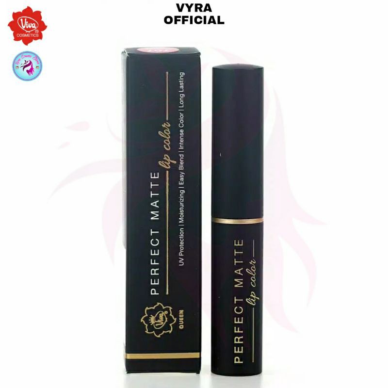 ❣VYRA❣VIVA Queen Perfect Matte Lipstick/lipstik viva queen/lipstick viva matte