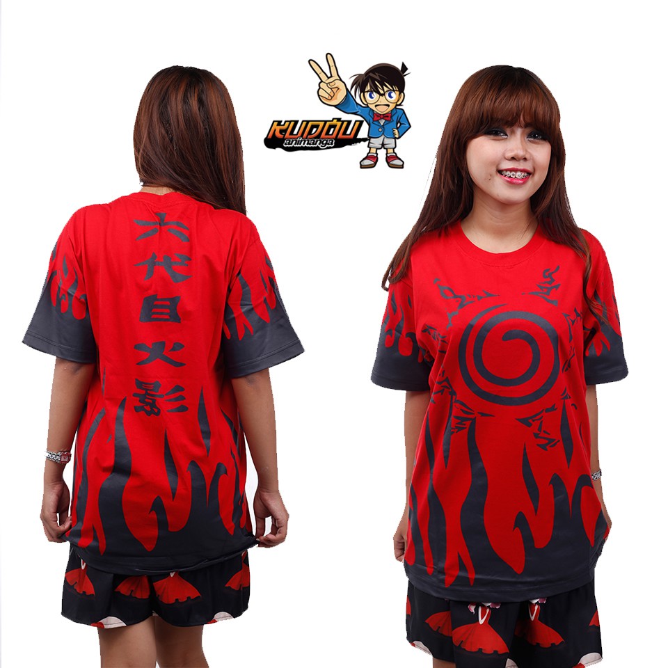 Kaos Kyubi Red Fullprint Dryfit