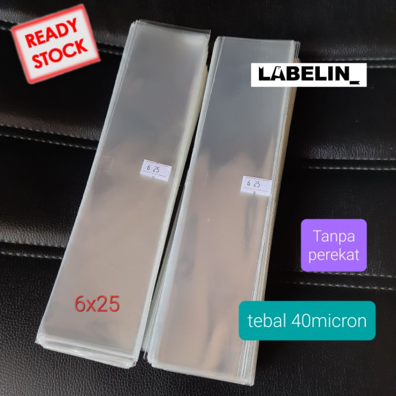 

Plastik OPP 6x25cm kaca bening 50PC | Plastik aksesoris plastik sisir anting plastik kalung pita jepitan stiker dll
