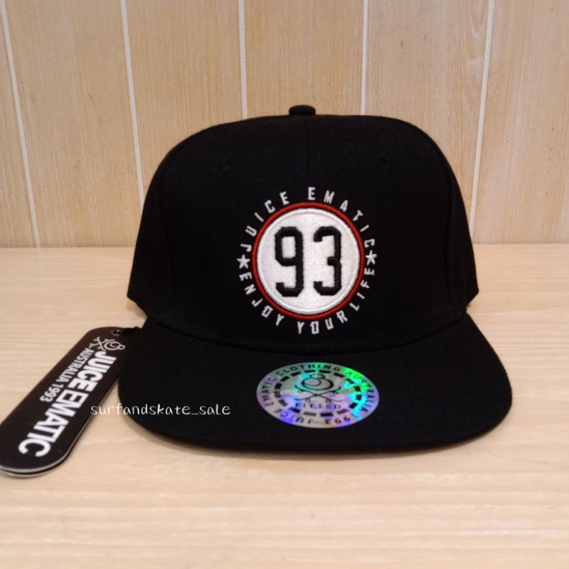 Topi Snapback Pria Juice Ematic Original New Arrival