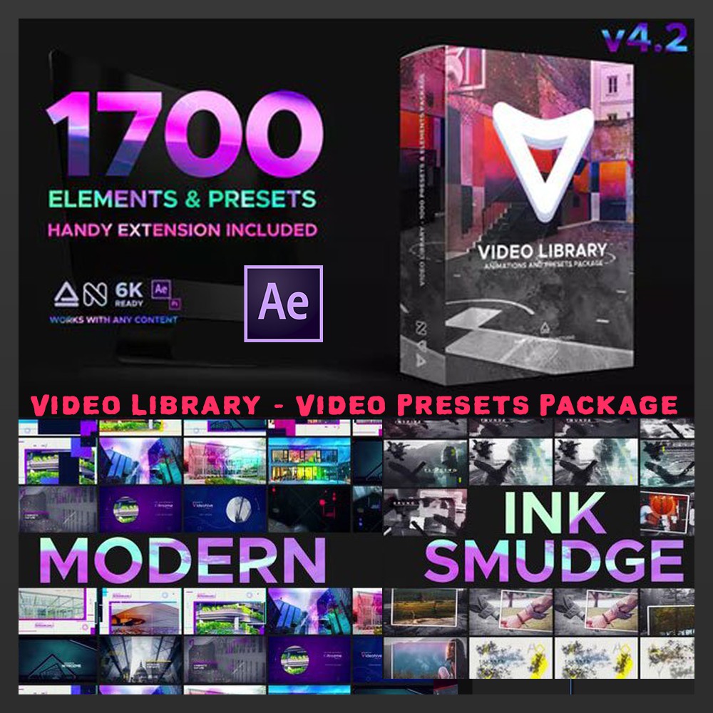 

NS 1700 Video Presets Package for After Effects