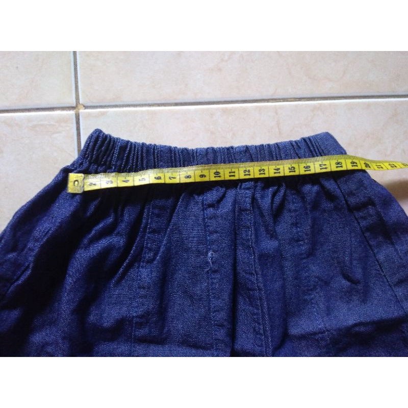 Rok anak perempuan denim