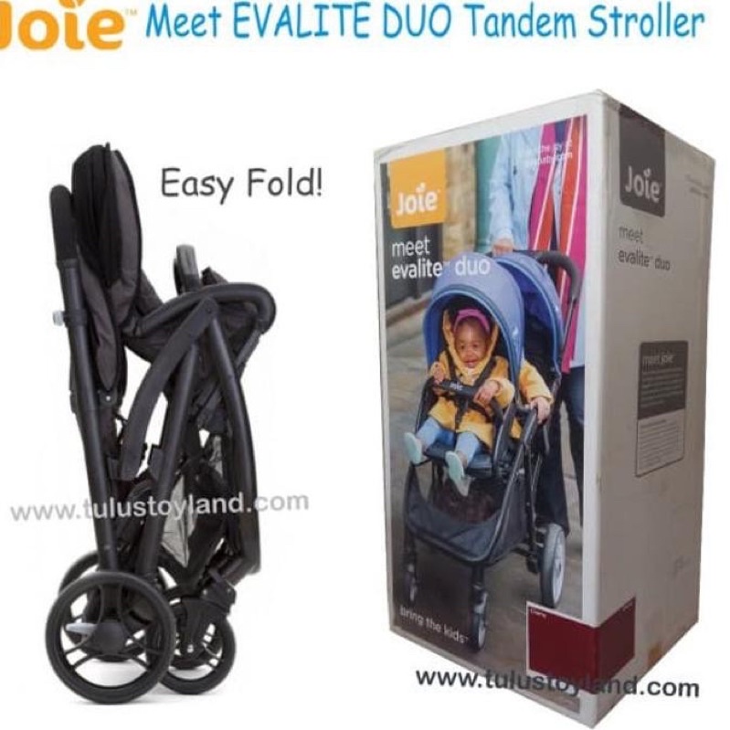 Stroller Joie Evalute duo Bekas