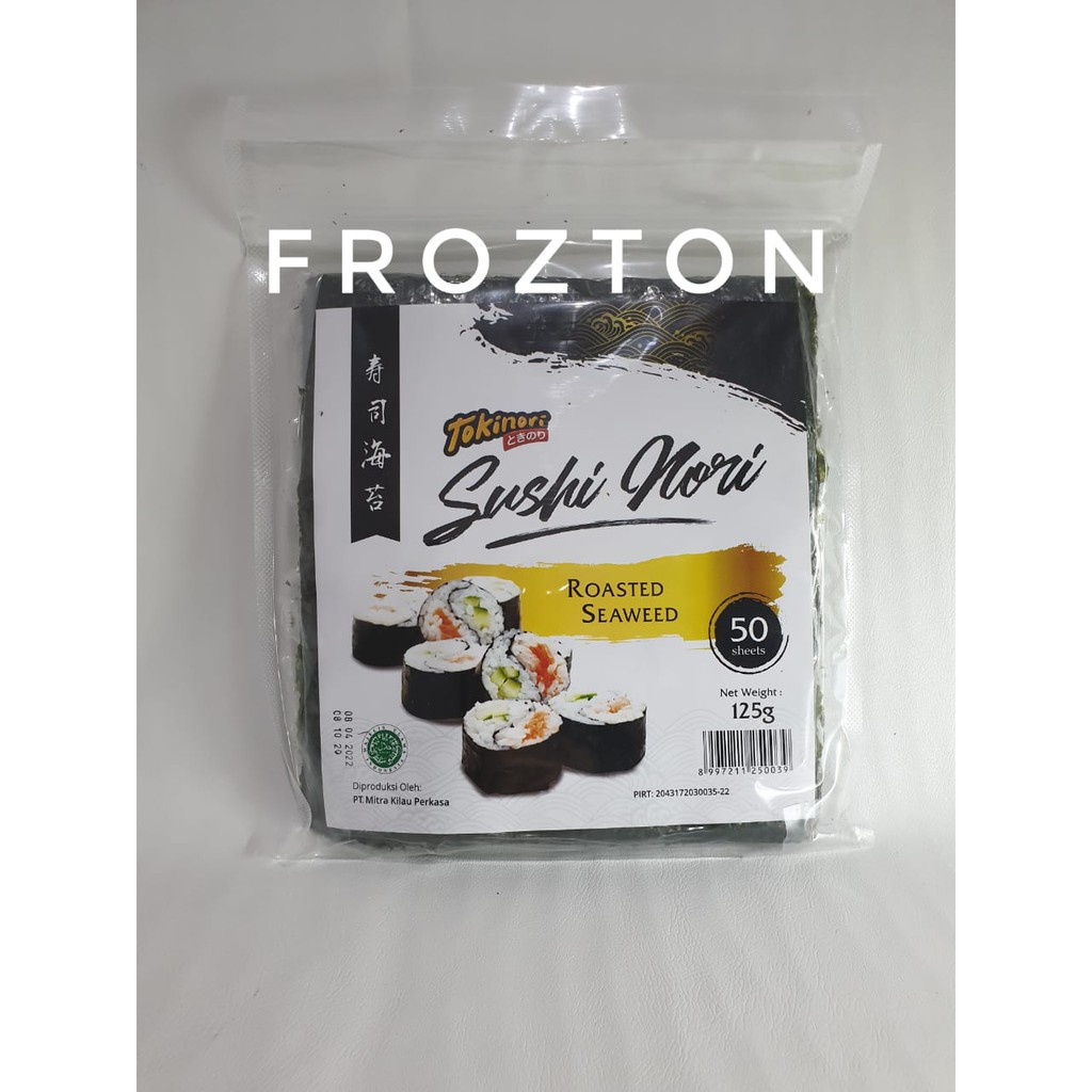 

Tokinori (50 sheet) Sushi Nori Roasted Seaweed Rumput laut