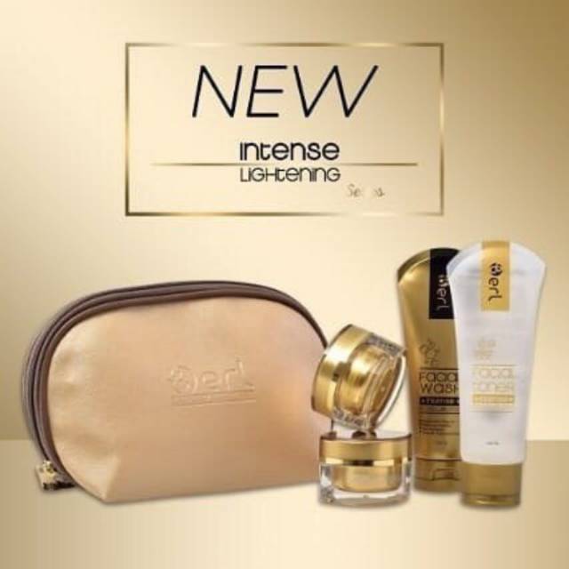 B Erl intense lightening series+pouch/paket Berl/kosmetik