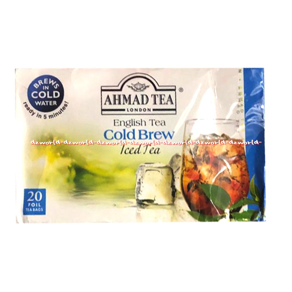 Ahmad Tea Cold Brew Iced Tea 20Bag Black tea Teh Hitam Ahmadtea