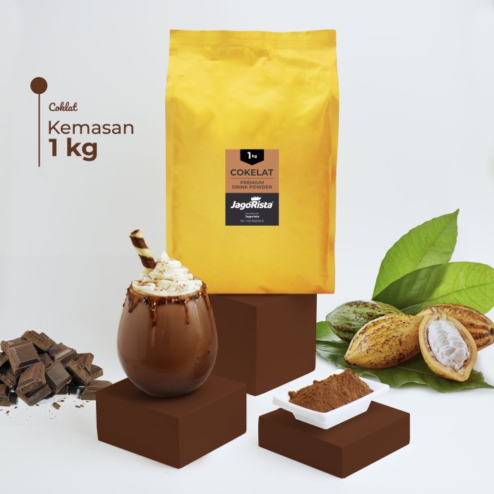 

PREMIUM GOLD CHOCOLATE ( BUBUK MINUMAN / BUBBLE DRINK POWDER )