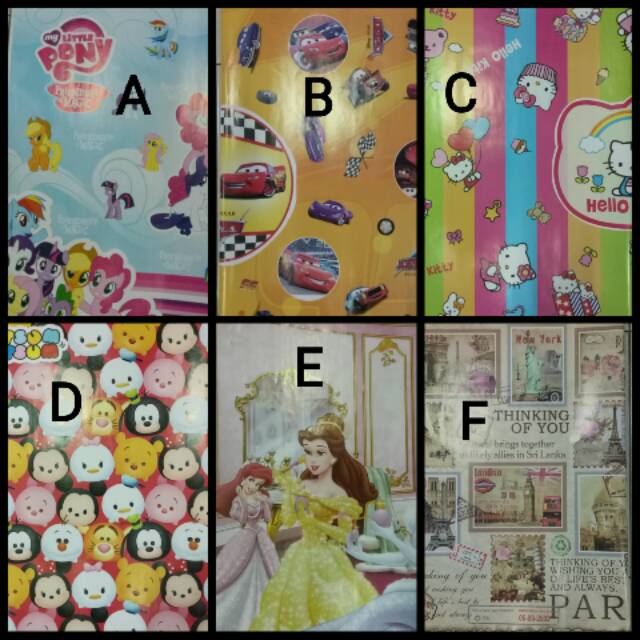 

Kertas Kado Glossy Gift Wrapping 53x78.4cm