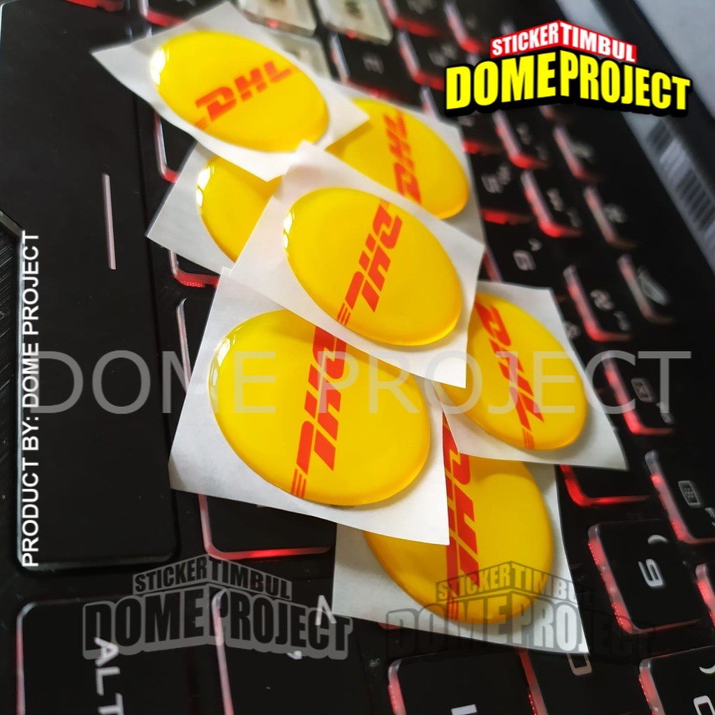 STIKER MOTOR EMBLEM 3D LOGO DHL KALIPER REM AKSESORIS YAMAHA HONDA SUZUZI KAWASAKI AESTHETIC KEREN