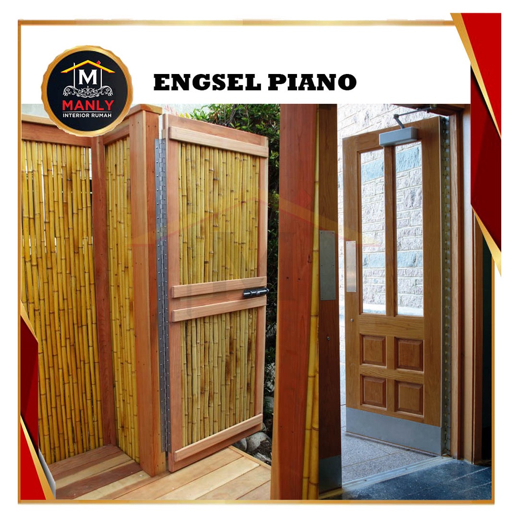 Engsel Piano 1.8 Meter / Engsel Lemari besi dapur/ Engsel Panjang Meteran /Engsel Lemari Per 1.8 Meter