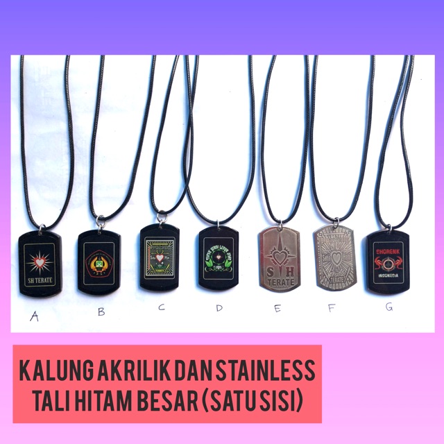 Kalung psht tali hitam