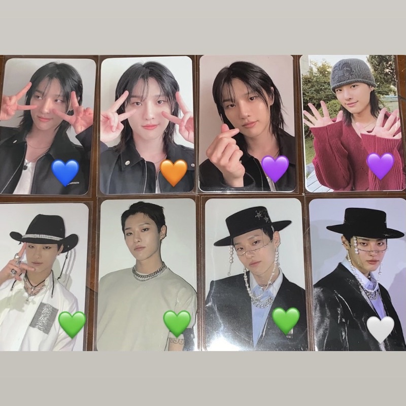 photocard pc cho seungyoun woodz oll set