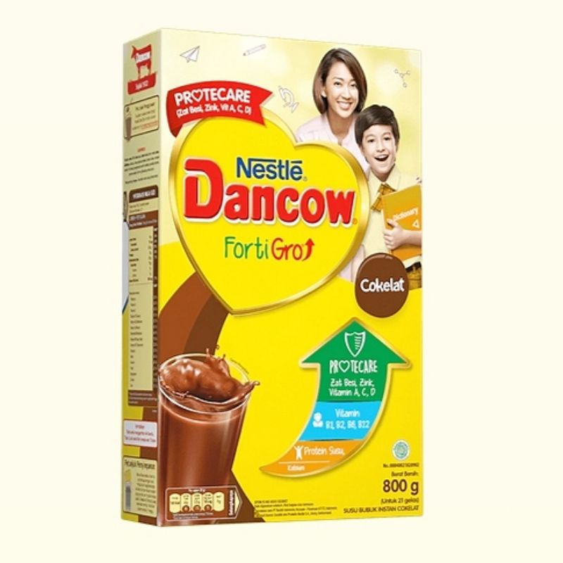 

Dancow FortiGro instant coklat 780g susu bubuk coklat