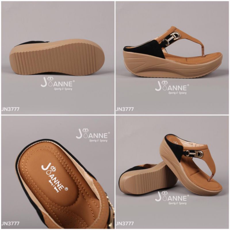 RESTOCK!! [ORIGINAL] JOANNE Wedges Sandals Sepatu Wanita #JN3777