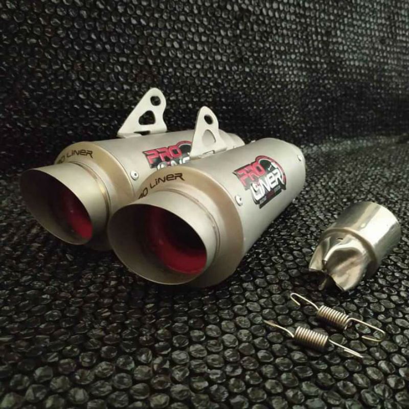 SLINCER PROLINER/SELENSER PROLINER TR1R/ SILENSER KNALPOT PROLINER TR1R SHORT VIXION, SATRIA, JUPITE