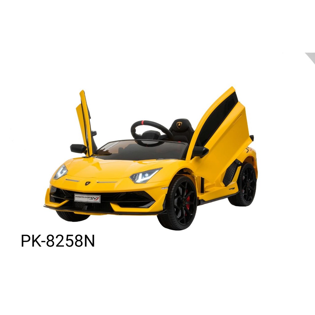 MAINAN ANAK MOBIL AKI LAMBORGHINI AVENTADOR PK 8258N SVJ LISENSI