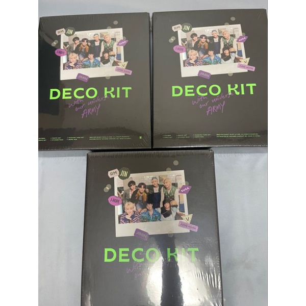 [READY STOCK] BTS DECO KIT SEALED AND FULLSET