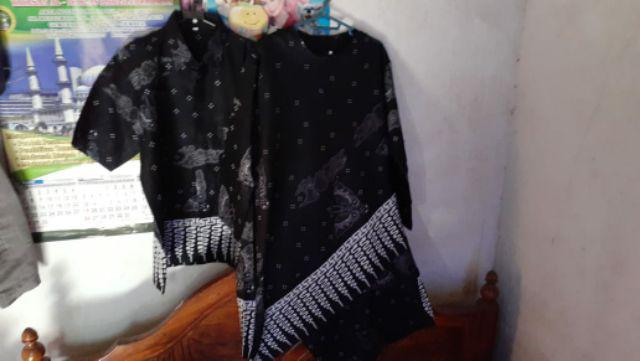 Batik Couple Set Maura Sania Ruffle Ori Ndoro Jowi Dnt M L Xl Xxl Jumbo Termurah
