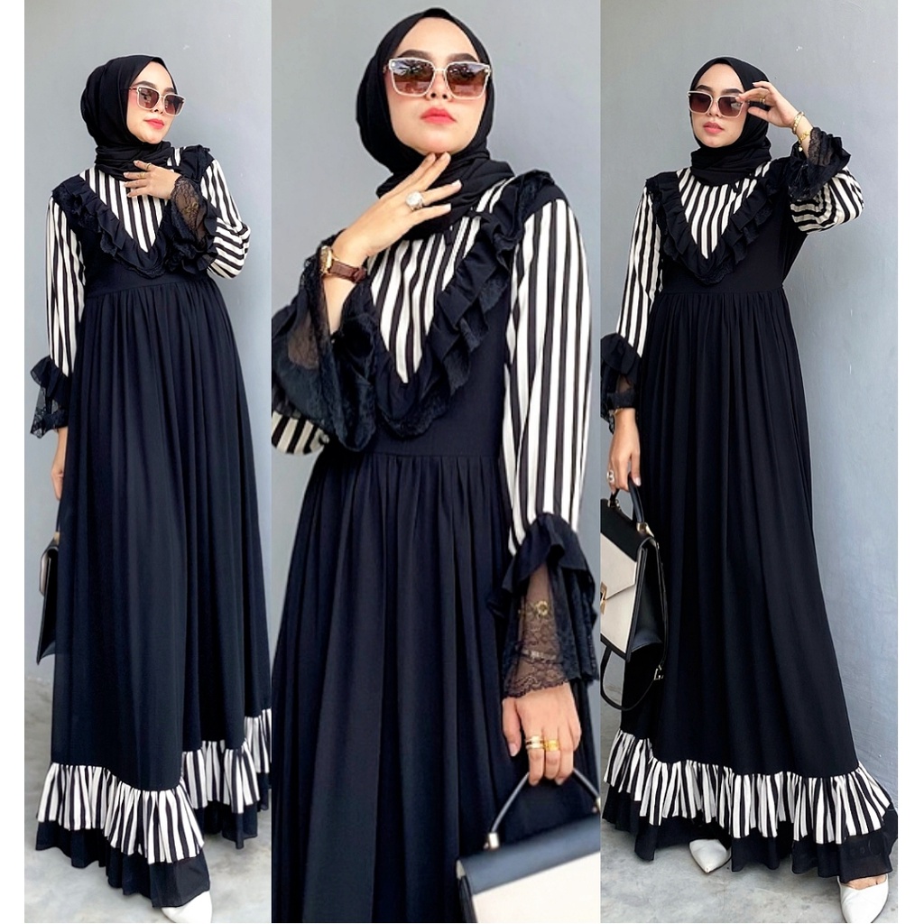 Gamis EMIKA LINE Original by ALDISA