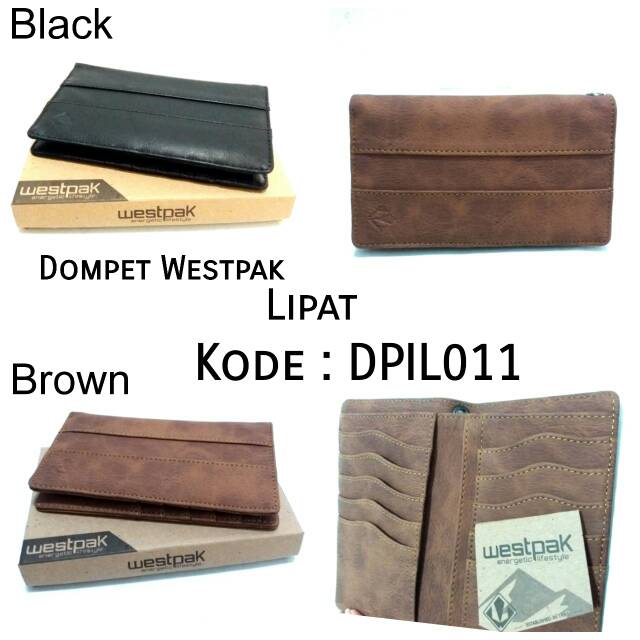 DOMPET WESTPAK LIPAT PRIA DPLI011 MURAH WESTPAK KEREN AWET KUALITAS