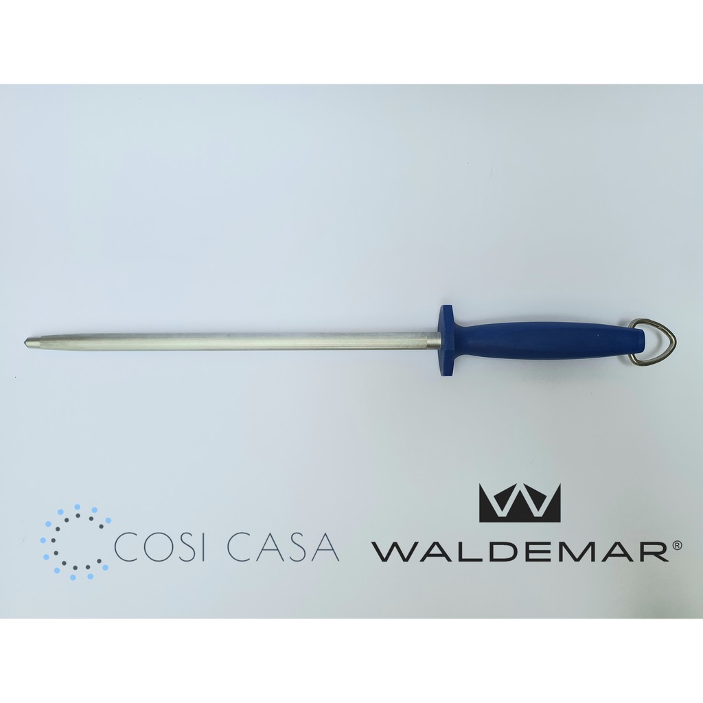 WALDEMAR MAYNOR 12" SHARPENING STEEL BLUE, PP HANDLE, NSF 14.0101.30BU