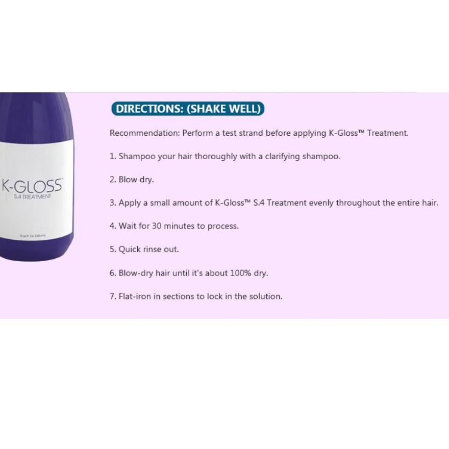 [PRODUK CMMEJ] kgloss keratin treatment / k gloss smoothing treatment / pink bond REPACK 30ML 9RC