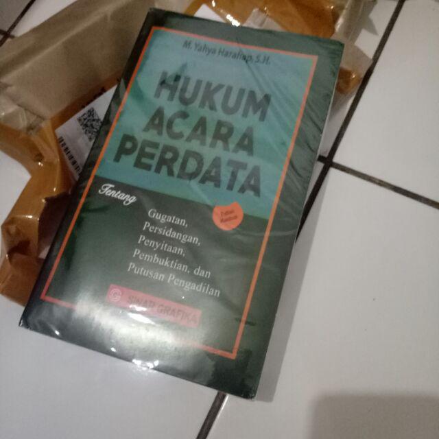 Jual Buku Hukum Acara Perdata Yahya Harahap Edisi Kedua Shopee Indonesia