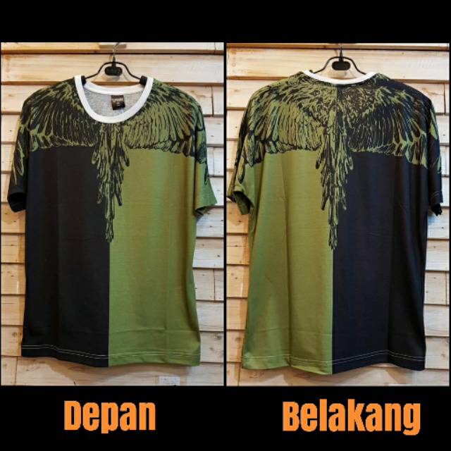 Baju Kaos Printing 3D Bangkok Thailand Sayap Arm Fullprint Full Print Spoon Import Impor Distro