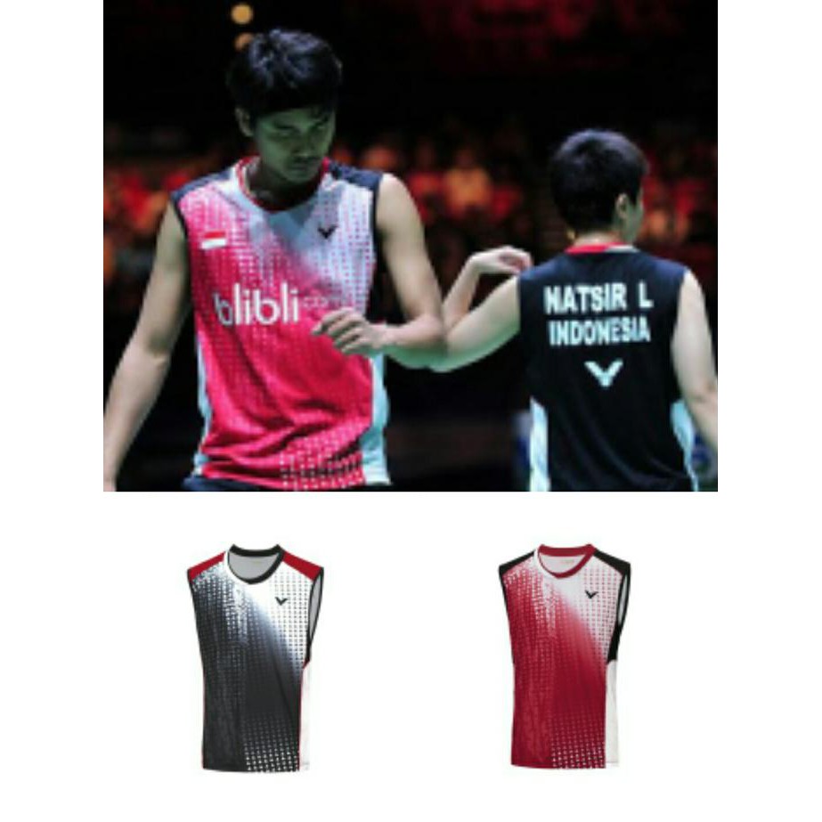 Kaos Badminton Victor T-4002 Original