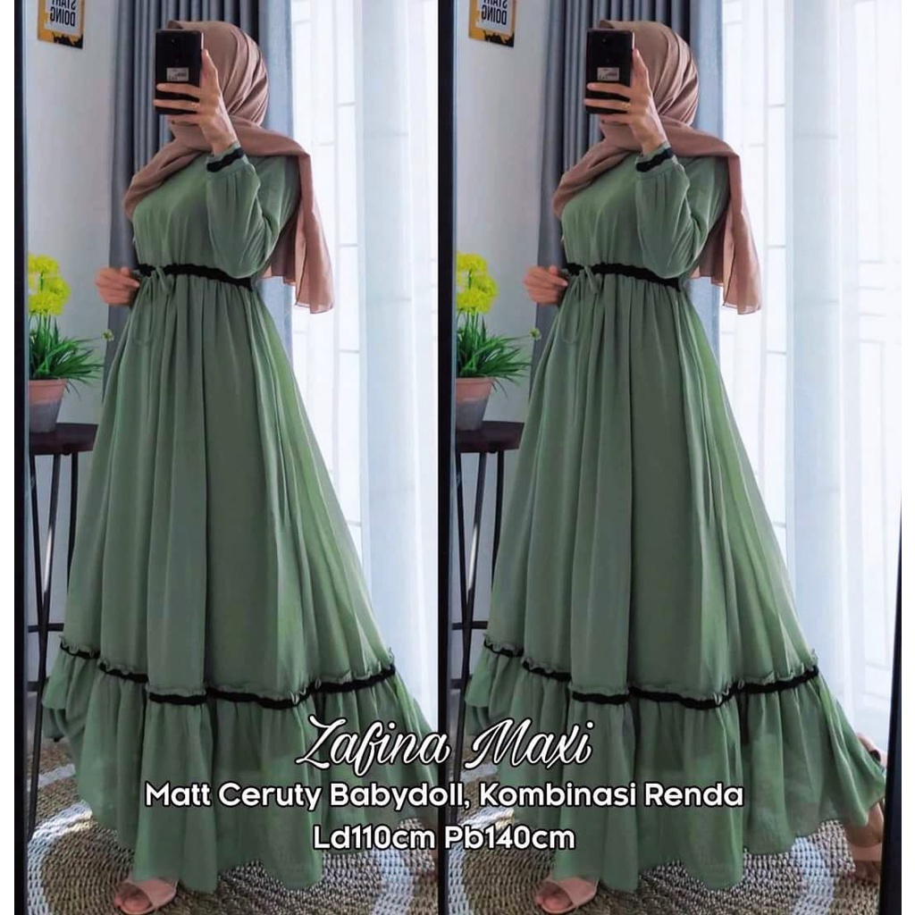 LANGSUNG KIRIM CERUTY READY SUPER JUMBO XXXL [ LD 130 BB 95- 120 KG]GAMIS CERUTY BEBYDOL RENDA /GAMIS REMPEL/ BUSUI