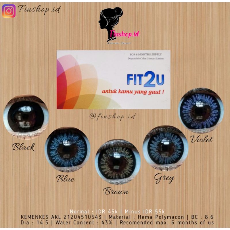 SOFTLENS FIT2U MINUS