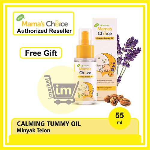 MINYAK TELON / MAMA'S CHOICE BABY CALMING TUMMY OIL / MINYAK TELON DAPAT MENGATASI KEMBUNG DAN KOLIK