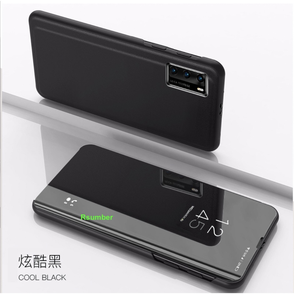 OPPO A16 FLIP CASE CLEAR VIEW STANDING