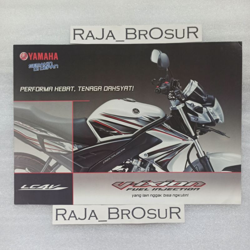 Poster brosur Yamaha Vixion 2011