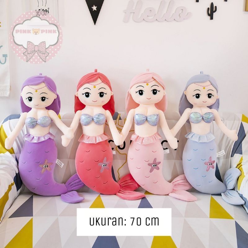 Boneka Putri Duyung Import ukuran 50cm boneke MERMAID