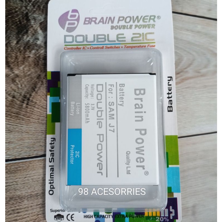 Batre Batre Batre / Samsung J7 2015 / J7 Core / j400 j4 2018 Doubel Power