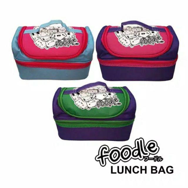 Tas Kotak Bekal Makan Insulated Lunch Bag Box Kid Teen Foodle Smiggle