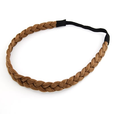 LRC Aksesoris Rambut Korean fashion braid periwig charm design hair band hair accessories A25651