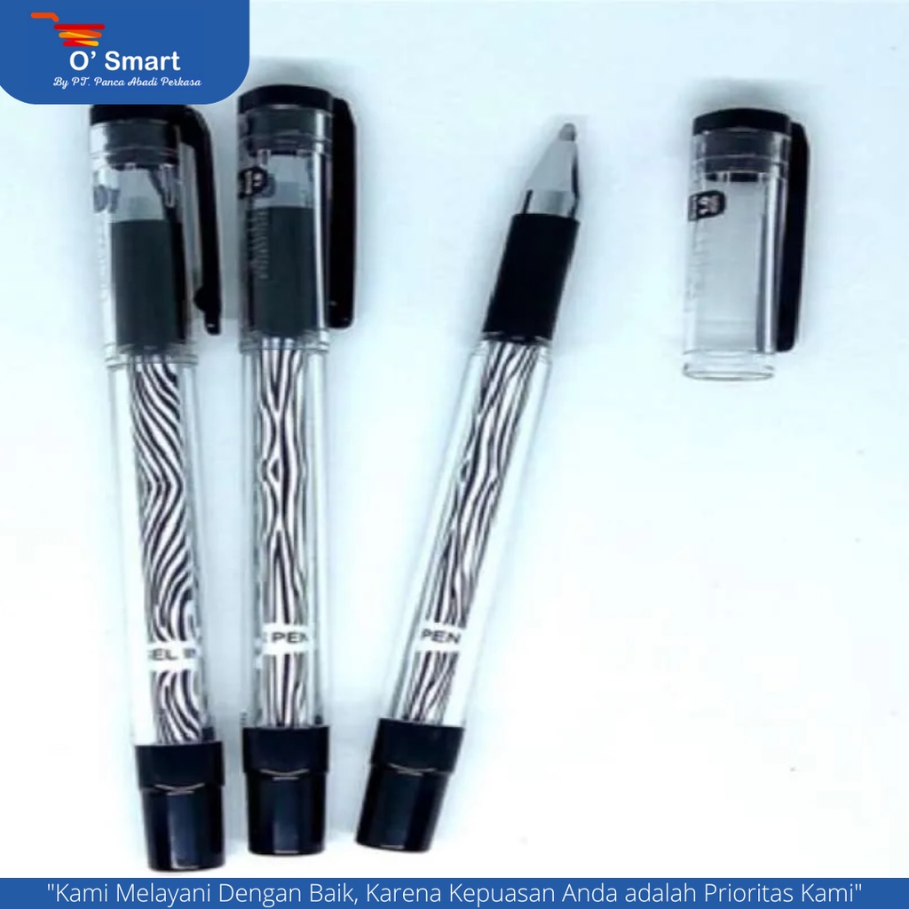 

DEBOZZ Pena tinta / Pulpen TIZO Gel TG-340 Hitam1.0 mm Perpcs