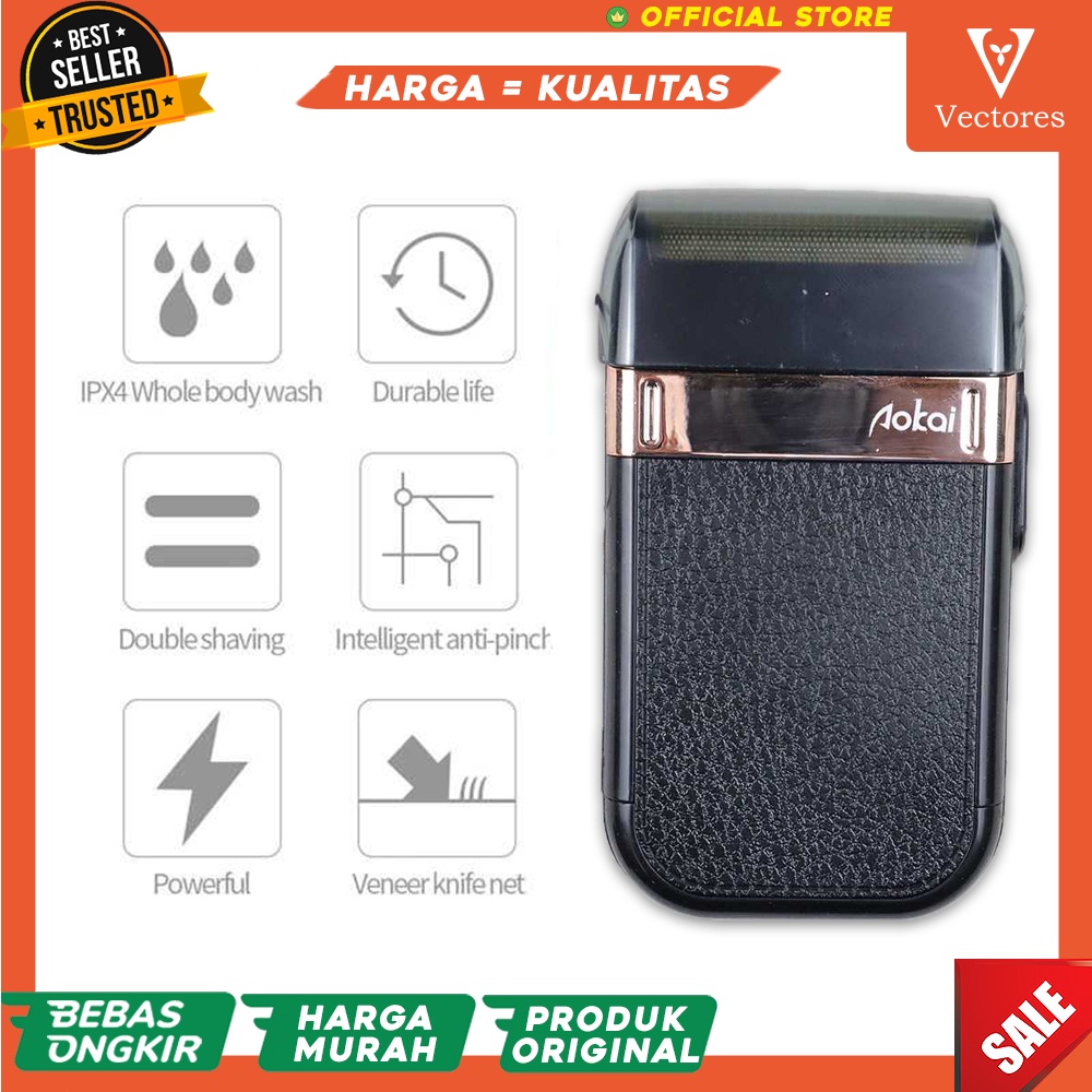 Hair Trimmer Shaver Elektrik Alat Cukur Kumis Jenggot Terbaik Terbaru