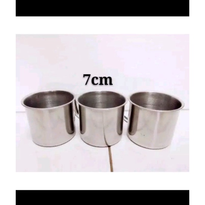 

MUG STAINLESS KOPI/TEH 7CM MURAH TAHAN PANAS