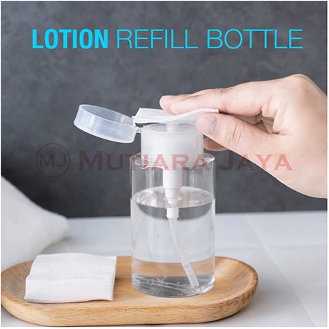 Jual Botol Cream Tekan Krim Lotion Make Up Remover Travel Bottle 100 Ml ...