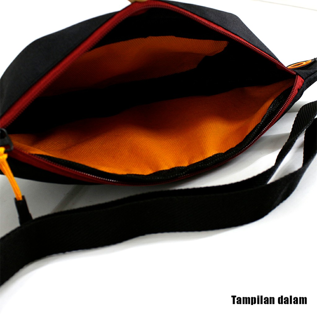 Waistbag Pria R2 Cross Body - Tas Pinggang Pria Wanita Sling Bag Tas Dada Unisex Terbaru